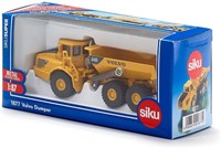 Siku Volvo bouwvoertuig dumpertruck 1:87 geel met kiepbak-3