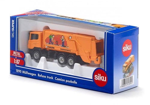 Siku vuilniswagen speelgoedauto 1:87 met realistisch design-2