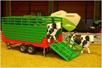 Siku veetransportaanhanger speelgoed met koeien 1:32 - boerderij-3