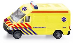 Siku ambulance speelgoedauto - Nederlandse uitvoering - miniatuur