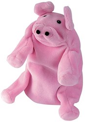Beleduc marionnette cochon animal de la ferme jouet théâtre