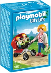 Playmobil City Life - Tweeling kinderwagen  5573