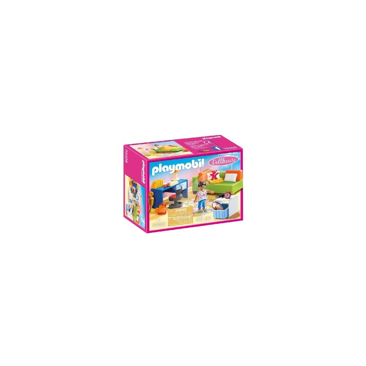 Dollhouse - Chambre enfant avec canapé-lit - Playmobil