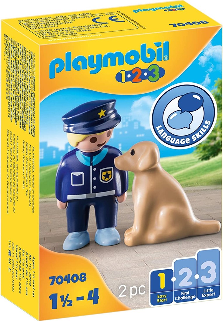 Playmobil Policier avec chien - 70408