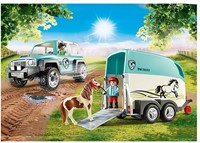 70511 - Playmobil Country - Voiture et van pour poney Playmobil