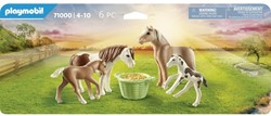 Playmobil Country - 2 IJslandse pony's met veulens 71000