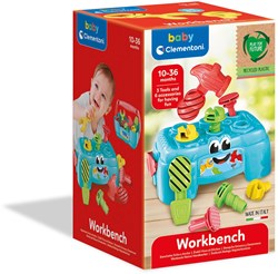 Clementoni Baby werkbank - educatief speelgoed voor peuters en baby's