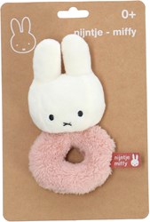 Nijntje Fluffy Rammelaar Pink