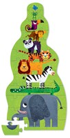 Crocodile Creek Puzzle Baril - 30 pièces - Jungle-2