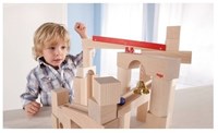 Haba knikkerbaan houten basisdoos - grote bouwset voor kinderen-2