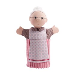 Haba handpop oma - zachte pop voor rollenspel en fantasie