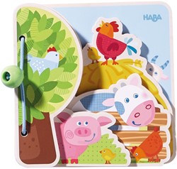 HABA Livre pour bébé Les amis la ferme