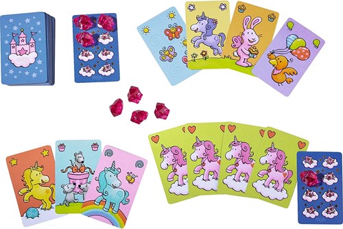 HABA Eenhoorn Flonkerglans - Vriendenkwartet - 4+-2