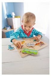 HABA Puzzle Le monde des véhicules