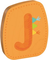 HABA Lettre en bois J