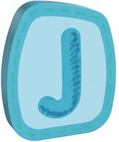 HABA Lettre en bois J-3