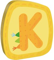HABA Lettre en bois K