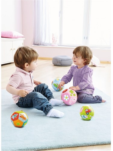 HABA Balle pour bébé Le monde des véhicules-2