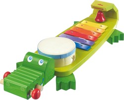 HABA muziekinstrument klankkrokodil