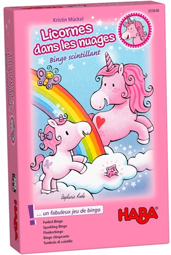 HABA Eenhoorn Flonkerglans - Flonkerbingo
