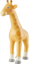 Haba figurine de jeu - Little Friends girafe - jouet animal en plastique