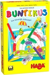 Haba Buntikus dobbelspel kleurspel voor kinderen vanaf 4 jaar