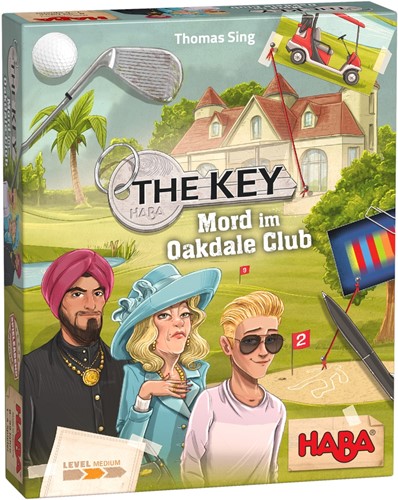 HABA Family game The Key - Meurtre dans le club Oakdale
