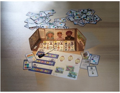 HABA Family game The Key - Meurtre dans le club Oakdale-2