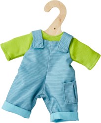 Haba vêtements poupée loisirs set 30 cm bleu vert - accessoires poupée