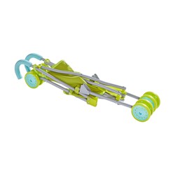 Haba poussette pour poupées champ d'été - poussette pliable pour poupées et peluches