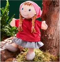 Haba handpop Katrien - poppenkast pop - rollenspel speelgoed-2