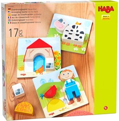 HABA Jeu de rangement Ferme