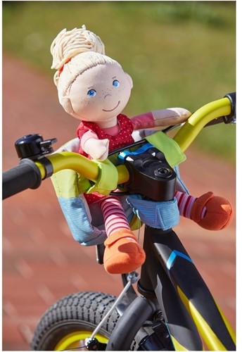 HABA Siège vélo pour poupée Prairie d'été