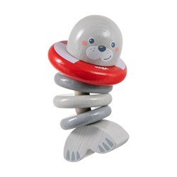 Haba rammelaar zeehond baby speelgoed pluche