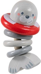 Haba rammelaar zeehond baby speelgoed pluche