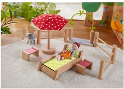 HABA Little Friends Poppenhuismeubels Tuin