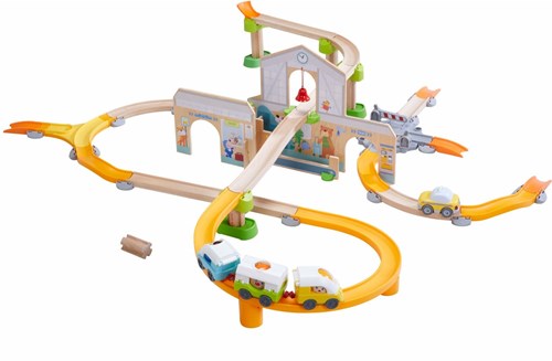 Haba Circuit à billes Kullerbü Station de jeu - Jouet créatif