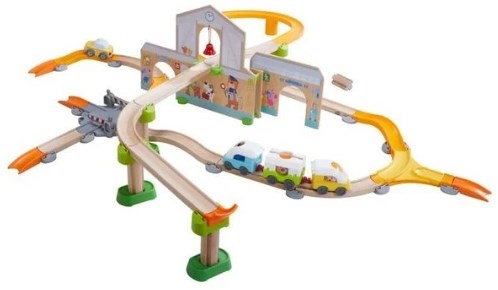 Haba Circuit à billes Kullerbü Station de jeu - Jouet créatif-3