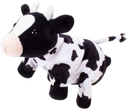 Beleduc handpop koe - poppenkastpop textiel kind