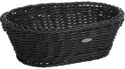 Westmark Saleen Broodmand ovaal 26x19x8cm - zwart
