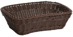 Westmark Saleen mand rechthoek 31x21x9cm - bruin