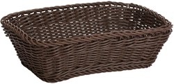 Westmark Saleen broodmand opbergmand rechthoek 31x21x9cm bruin