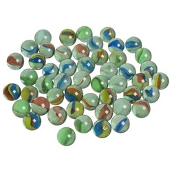 Goki knikkers - katoog set glas speelgoed