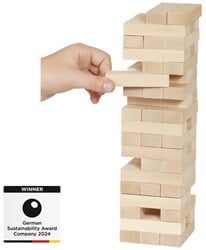 Goki houten behendigheidsspel wolkenkrabber - torenspel Jenga