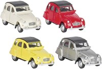 Goki Citroën 2CV die-cast auto 1:51 speelgoed klassieker