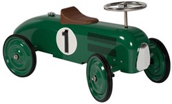 Goki porteur rétro vert - voiture en métal pour enfants