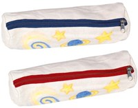 Goki pennenzak - zachte etui om zelf te kleuren katoen 23 cm-2