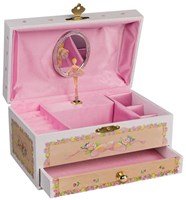 Goki boîte à musique ballerine - boîte à bijoux avec ballerine et tiroir
