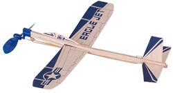 Goki houten zweefvliegtuig Eagle Jet speelgoed vliegtuig
