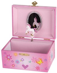 Goki boîte à musique licorne - boîte à bijoux avec licorne dansante